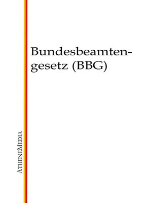 cover image of Bundesbeamtengesetz (BBG)